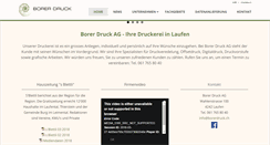 Desktop Screenshot of borerdruck.ch