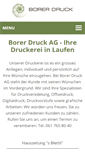 Mobile Screenshot of borerdruck.ch
